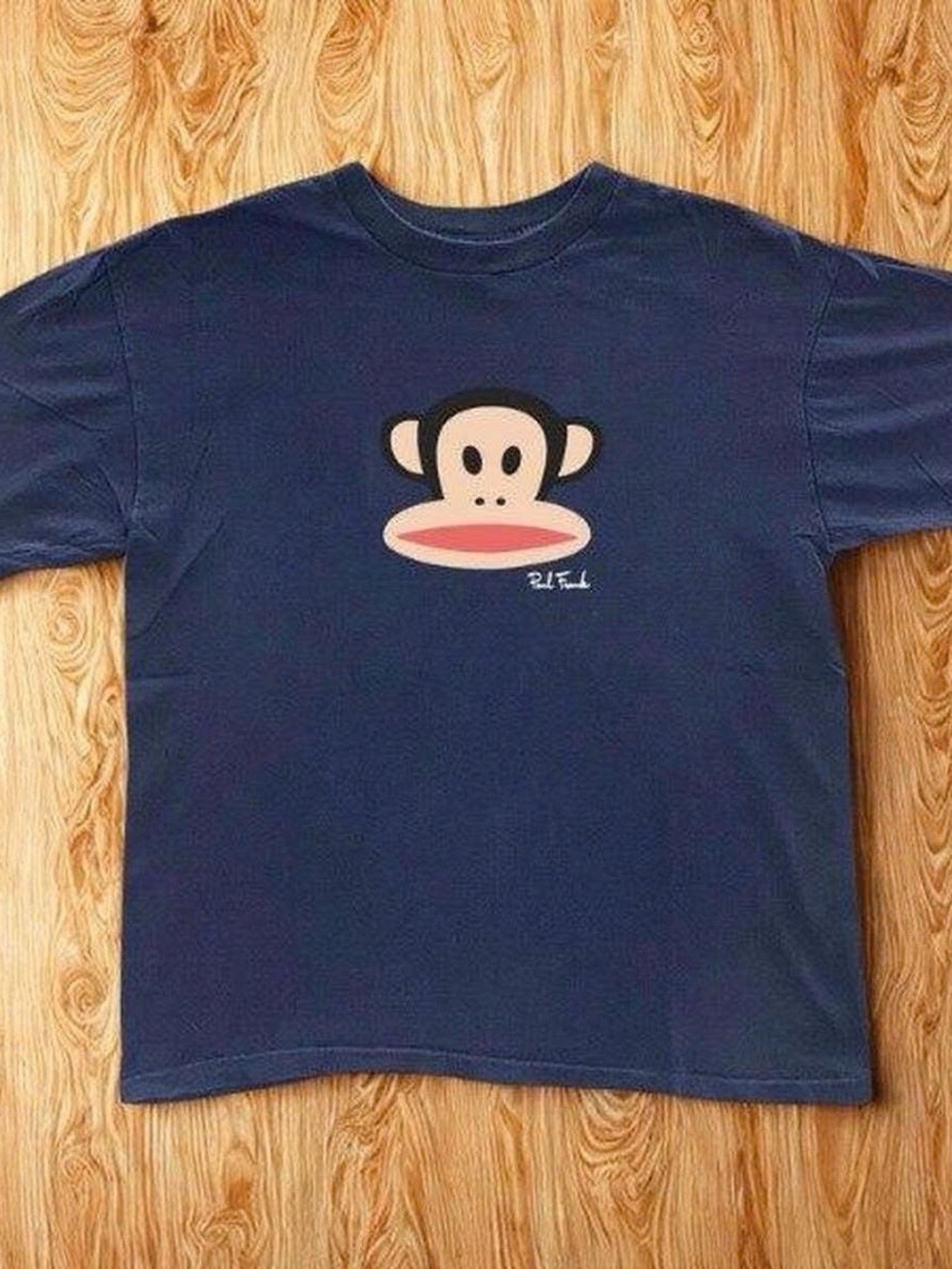 Paul Frank Navy Blue Tee with Julius Monkey Graphic